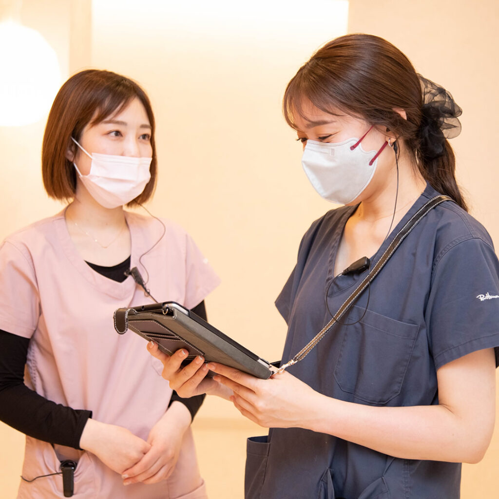 eクリニックの看護師