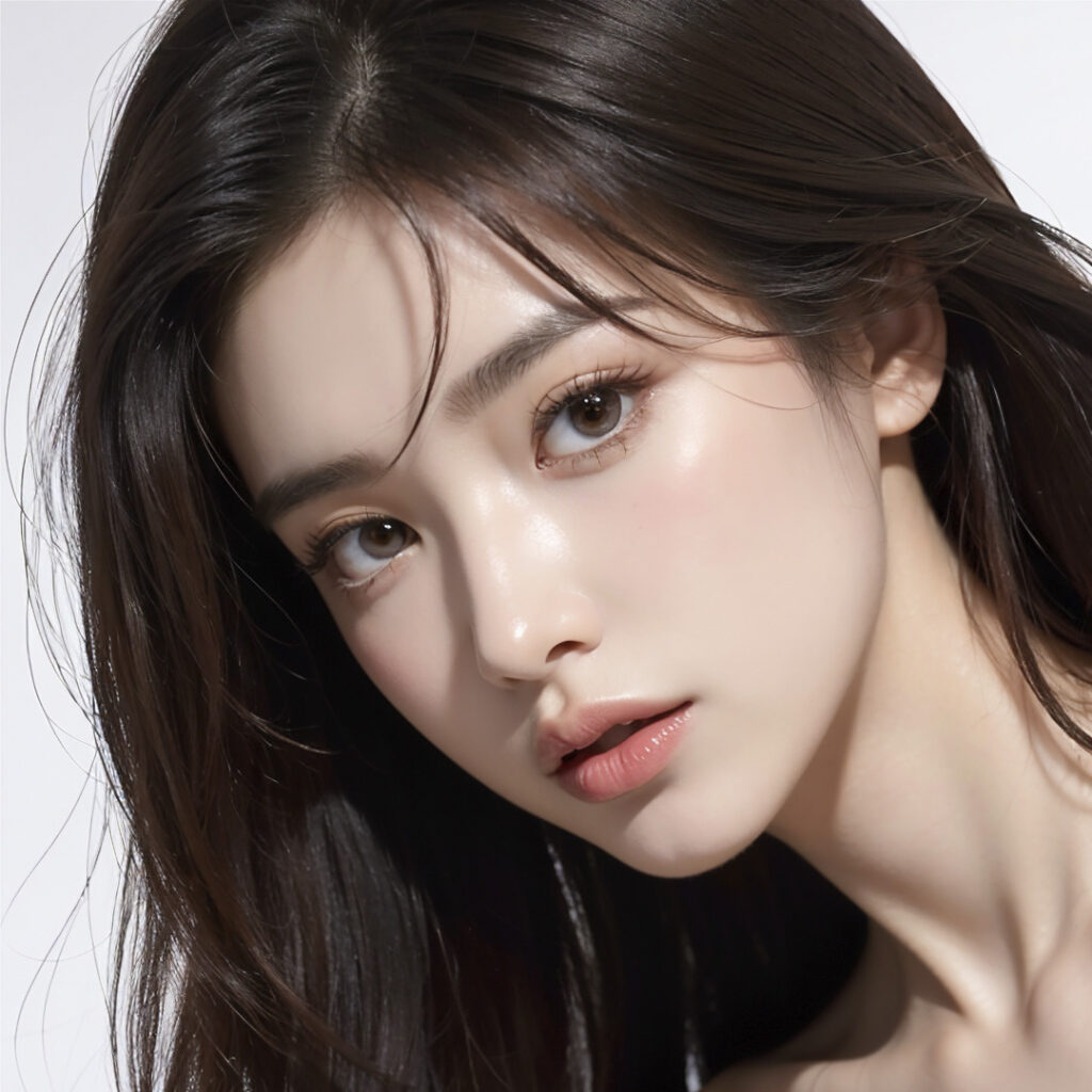 札幌の美容外科で埋没法を受けようとしている女性