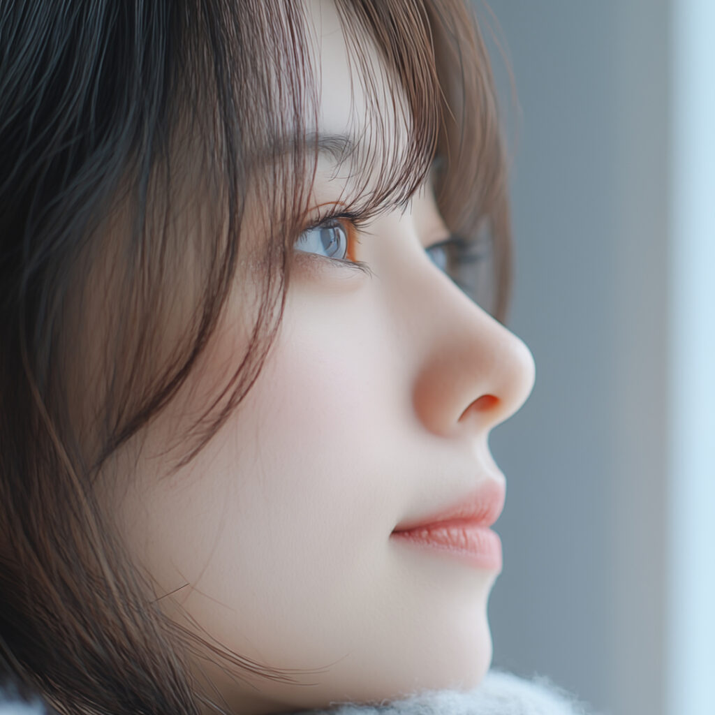 札幌で安く鼻整形をしようとしている女性