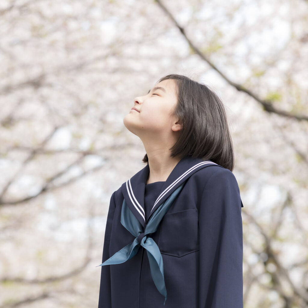 新学期の学生のイメージ