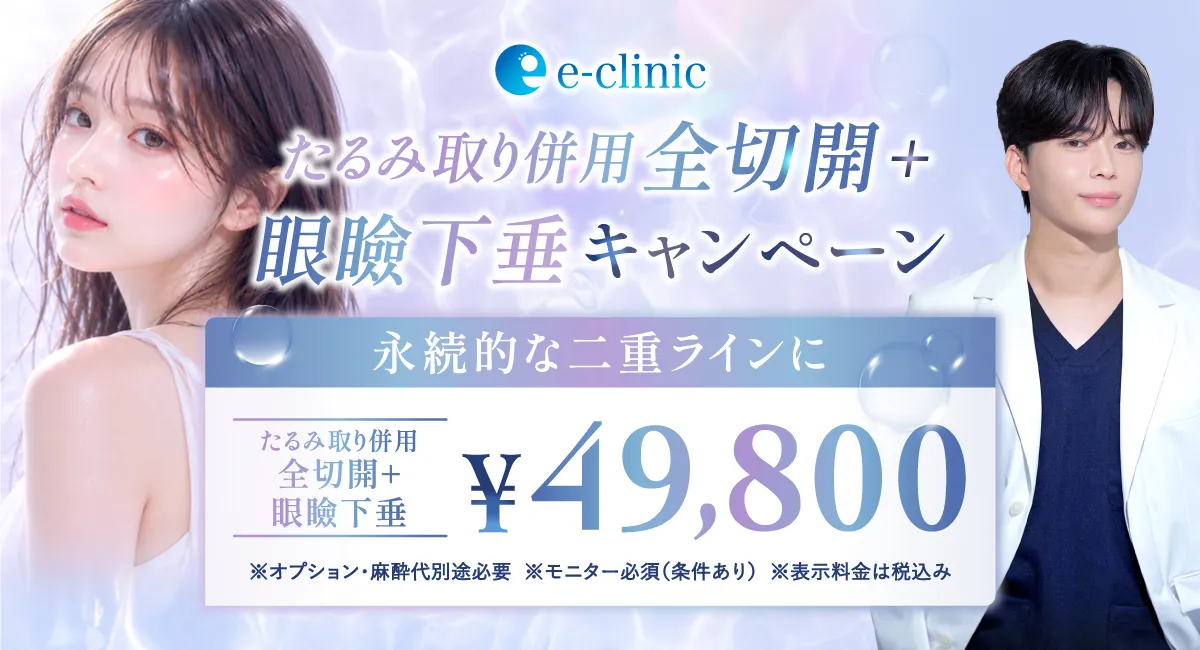 岩井医師限定たるみ取り併用キャンペーン